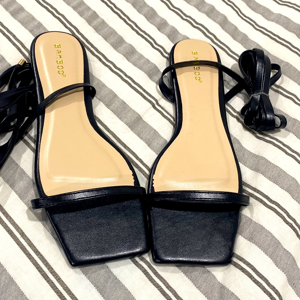 Black sandals